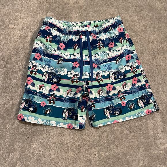 Buc-Ees | Swim | Bucees Swim Trunks Mens Small Tropical Hawaiian Print ...